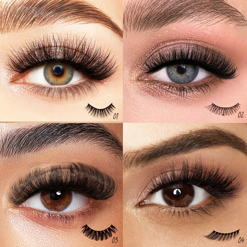 Sace Lady Pestañas Postizas 3d Fluffy Volume, Reutilizables