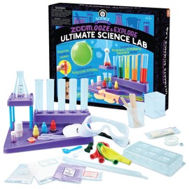 MindWare Science Academy: Zoom, Ooze & Explore Ultimate Lab 15+ Amazing Experiments for Teens & Kids Ages 8 & Up Over 40 Experiments with All Ingredients Included