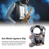 Saxophone Ligature Mouthpiece Fastener Sax Metal Clip Musical Instrument Accessories