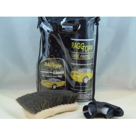 RaggTopp Fabric Convertible Top Protectant Kit with Horse Hair Brush