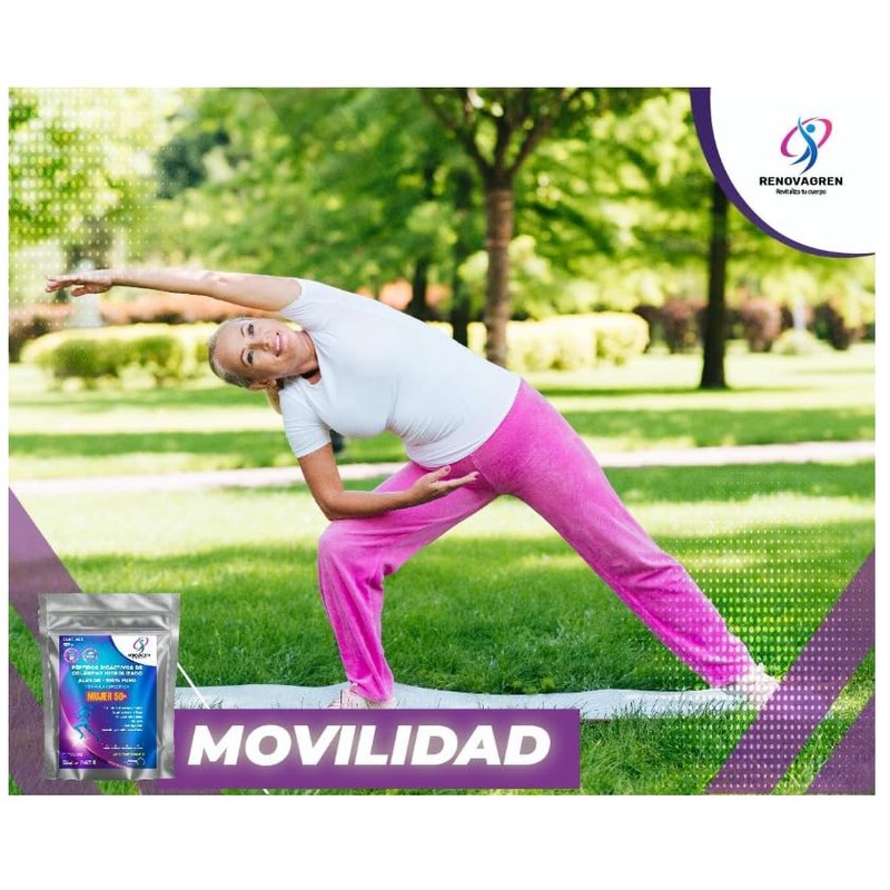 Péptidos Bioactivos Colágeno Hidrolizado Mujer Años 800 Gramos Fórmula Alemana