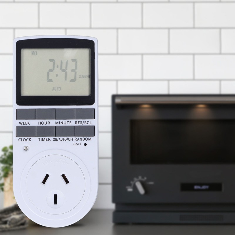 Timer Outlet Digital Intelligent Energy Saving Flame Retardant High Power