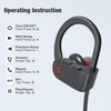 JOYWISE Bluetooth Wireless Headphones 16H Playtime Earbuds with Mic Stereo