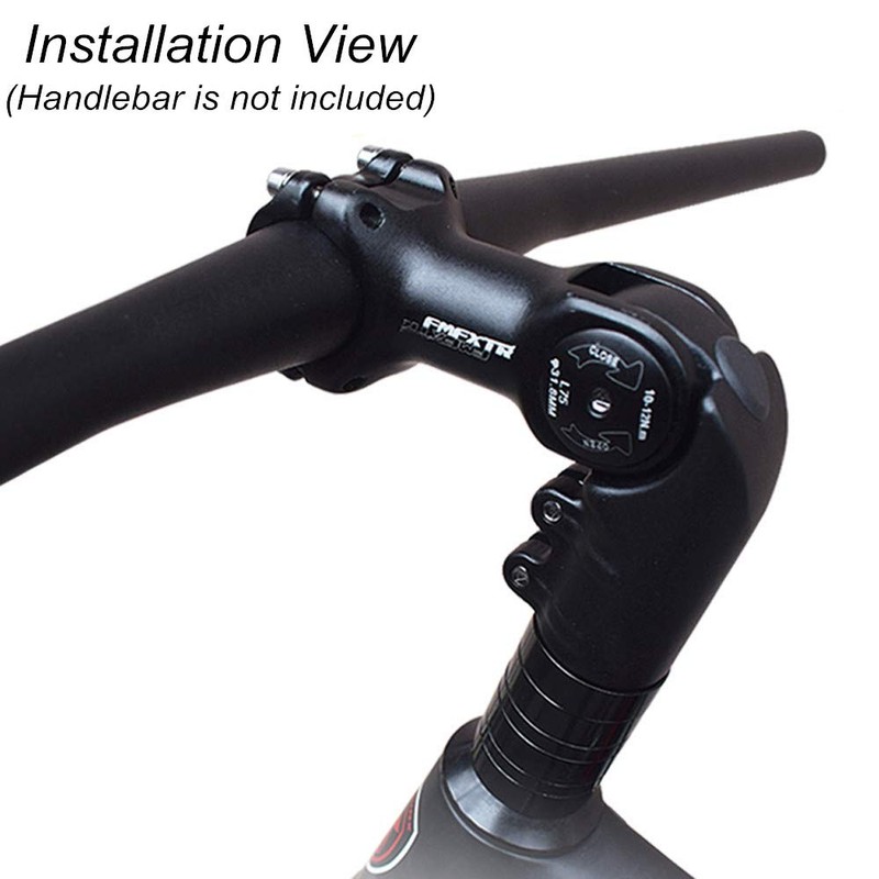 UPANBIKE Adjustable Bike Stem Riser Adapter 120 Degree 31.8mm*55mm Adjustale