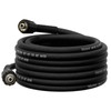 TUTULUCK Super Flexible Kink Resistant Prevent leakage Pressure Washer Hose,Black