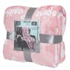 EHC Luxuriously Soft Sherpa Blanket Peach Single (127 x 152
