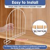 SSAWcasa Tall Shelf Dividers, 8 Pack 12’’ Shelf Dividers for