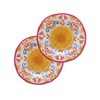 Rose&Tulipani Borgo Set 2 Salad Plates 100% Melamine 21 cm
