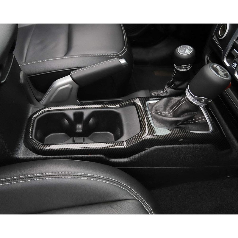 JeCar Gear Shift Cup Holder Panel Trim Cover for Jeep