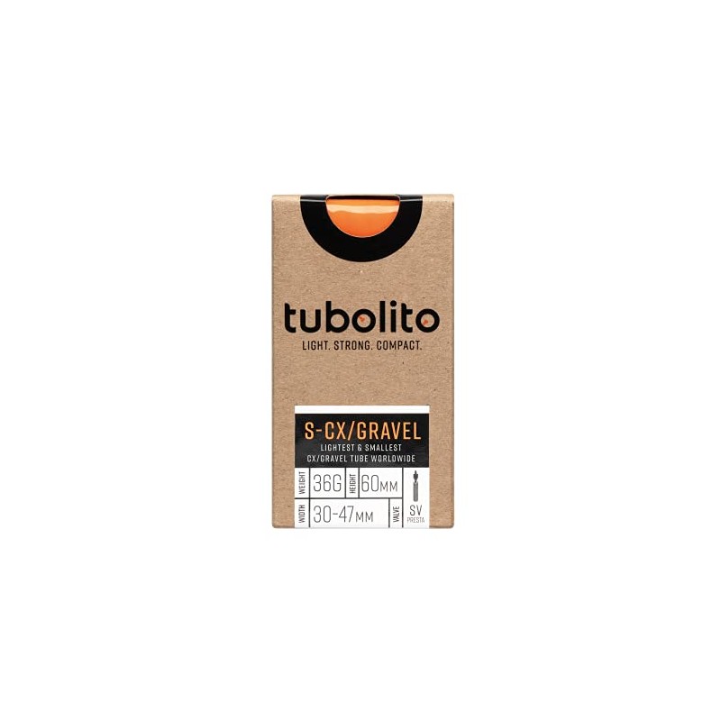 Tubolito S-Tubo CX/Gravel 700 x 30-47mm, 60mm Presta Valve