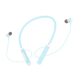 BT 5.2 Neckband Earbuds, Magnetic Headphones, IPX5 Waterproof Stereo Ergonomic Enhanced Bass Sports Earphone with Multi Functional Buttons for Exercising (Blue)