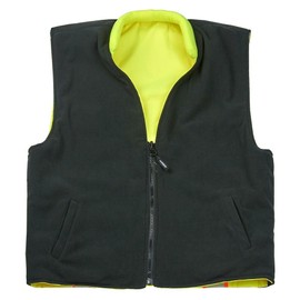 J. J. Keller & Associates, Inc. SAFEGEAR L/XL Type R Class 2 Winter Safety Vest - Fleece Lined, Hi Vis Lime