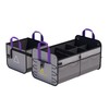 SugarFox Car Trunk Organizer SUV, 84L SUV Trunk Organizer –