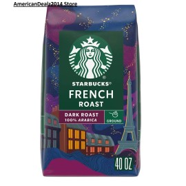 Starbucks Dark French Roast Ground Coffee - 40 oz