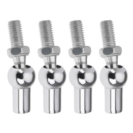 YINETTECH 4 x M8 x 1.25 DIN 71802 Ball Joint Suitable for Lifting, Holding, Balancing and Support in Various Applications, Ball Diameter 13mm