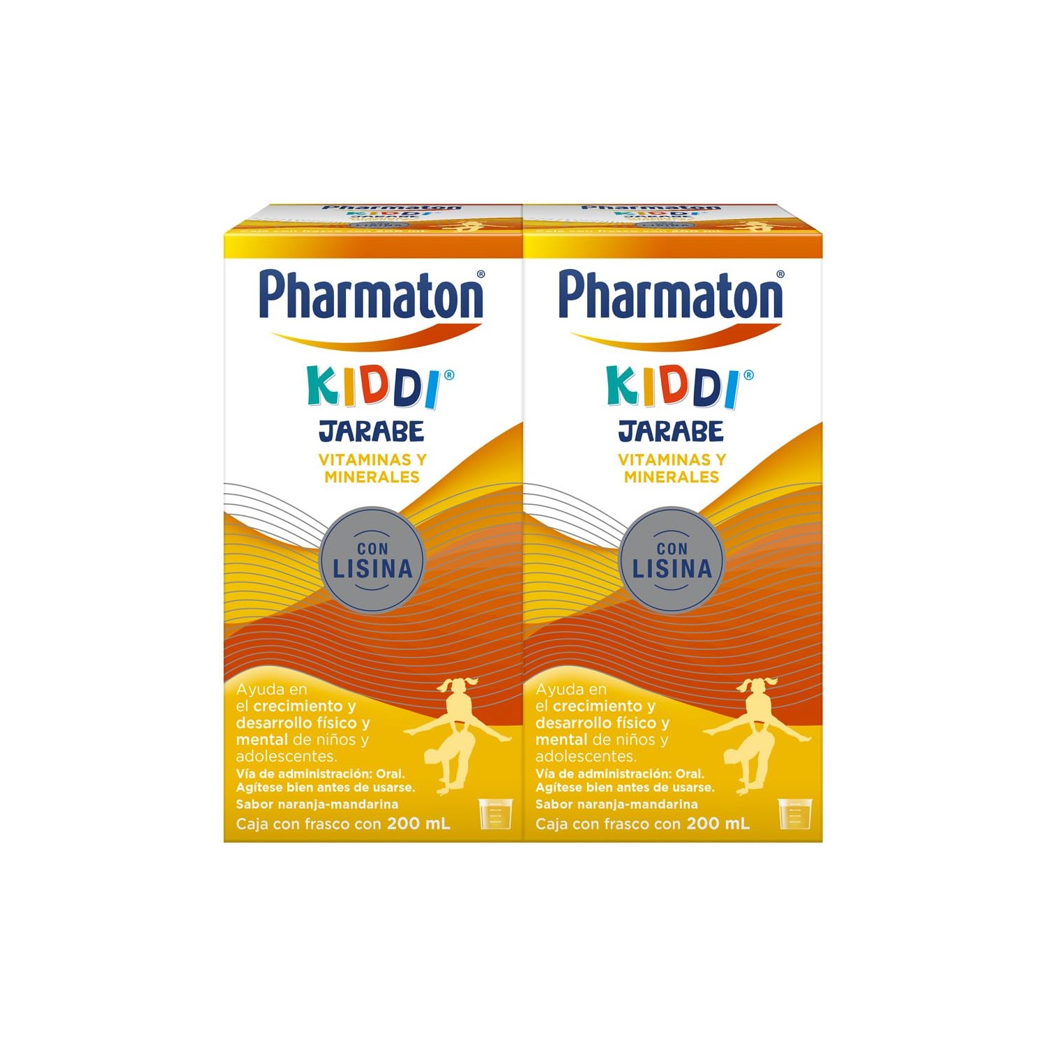 Pharmaton Kiddi Multivitamínico para Niños, Contiene Vitaminas y