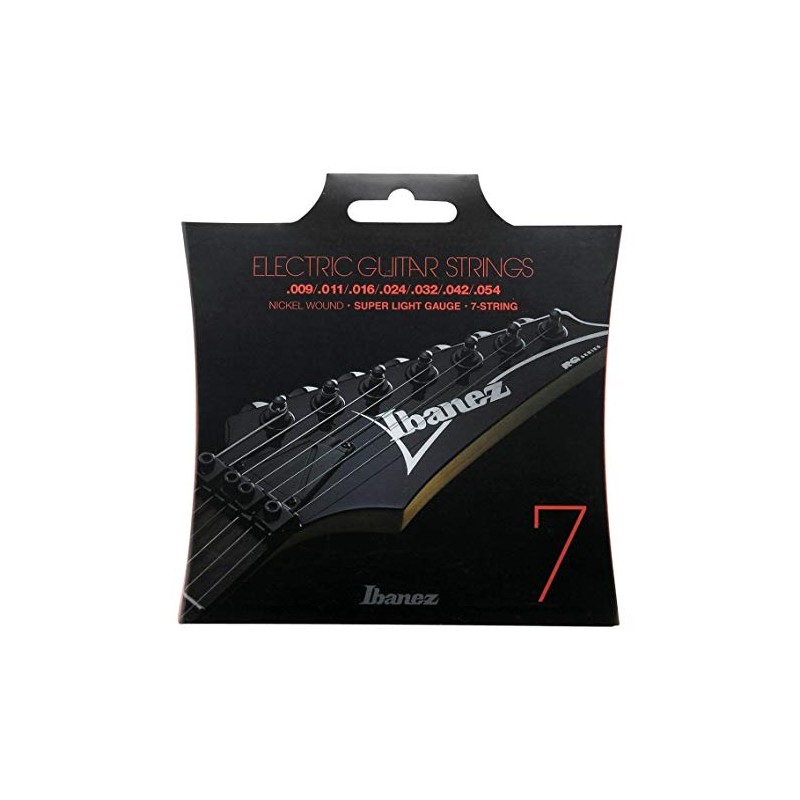 Ibanez IEGS7 Electric Guitar Strings 7 String Super Light 9-54