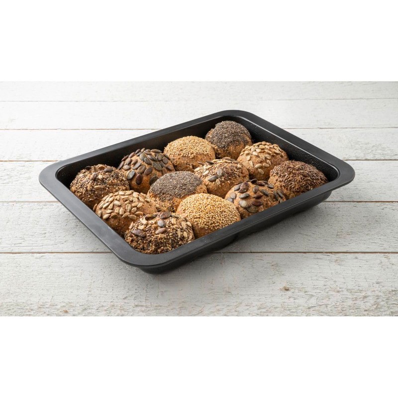 Zenker Bun Pan Black Metallic, High Quality Steam Noodle Mould