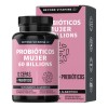 Probiticos Mujer 60 Billion Prebiticos (prebiotic) Inulina de Agave 12