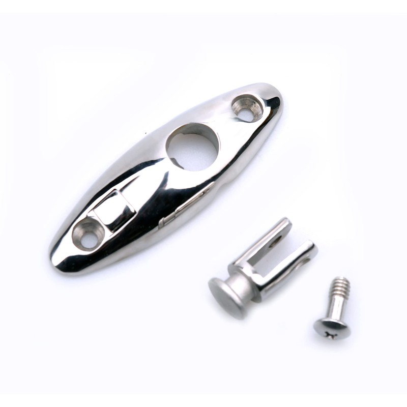 Mxeol Bimini Swivel Mount Quick Release Hinge Stainless Steel Pair