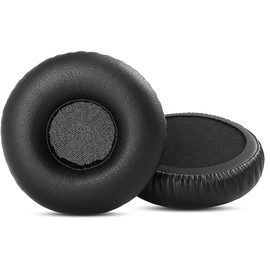 ACCOUTA Premium Replacement Earpads for Jabra PRO 9400BS, 9400, 9450, 9460, 9465, 9470 Mono Wireless Headset - Black, 2 Count - Protein Leather and Memory Foam