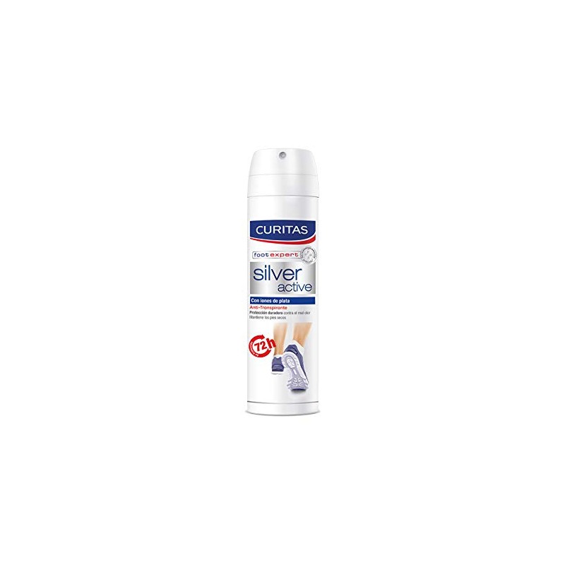 Curitas Fresh Active 2 En 1 Desodorante Spray Para Pies