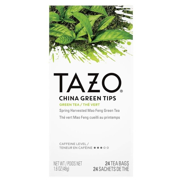 TAZO China Green Tips Tea Bags, 24 Count(Pack of 6)