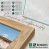 TENIBYC 8.5x11 Picture Frame Set - 4 Pack, Natural Solid