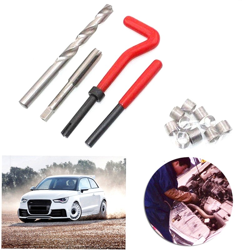 30Pcs Metric Thread Repair Insert Kit M5 M6 M8 M10
