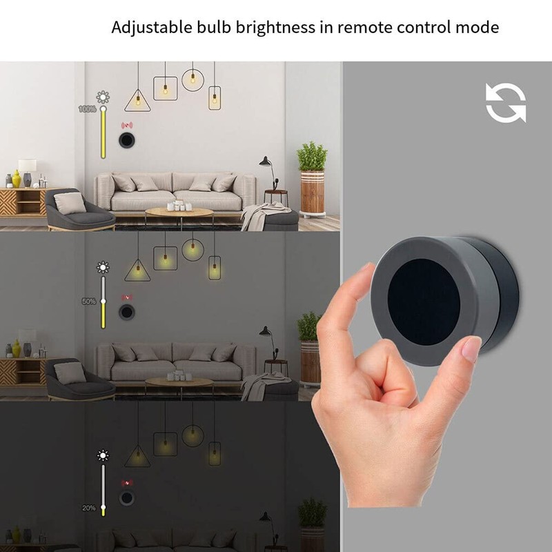 Tuya ZigBee 2-in-1 Bedroom Smart Dimming Switch Remote Control Lamp
