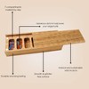 Natural Acacia Wood 7 Day Weekly Pill Box – Pill