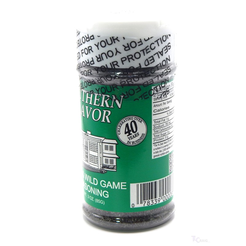 Southern Flavor Deer & Wild Game Seasoning 3 Ounce