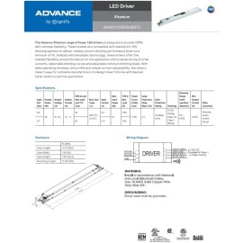 Advance LED Electronic Driver XI040C110V054BST2