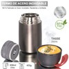 ZSOLY Termos para Comida Caliente 650ML, Termo para Comida Fría
