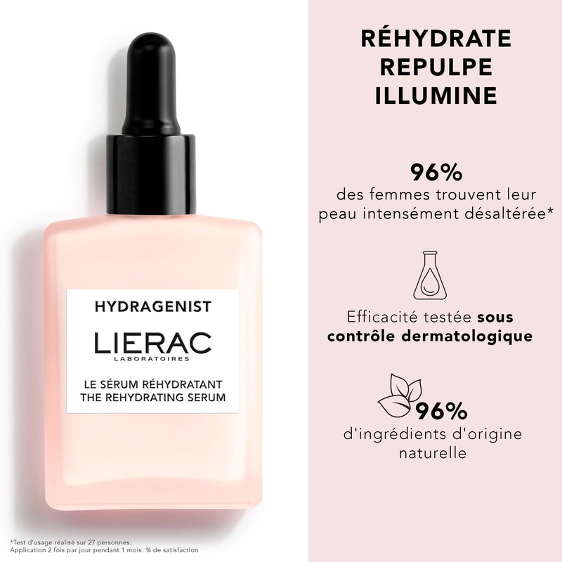 Lierac Hydragenist Rehydrating Serum 30 ml - Face Care for
