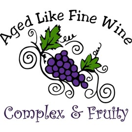 CafePress Aged Like Fine Wine Memory Keepsake Jewelry Box, 5"x5"x3.75"