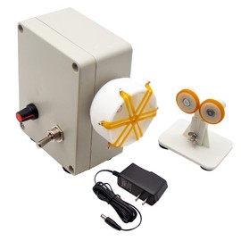 Toplionace AC 100-240 V Professional Electric Fishing Rod Tool, DIY Fishing Winding Machine, 0-60 RPM, Adjustable Forward and Reverse Switch