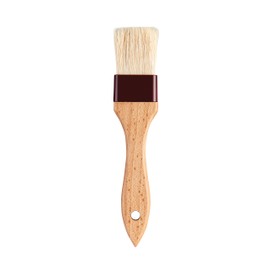 Mrs. Anderson’s Baking Solid-Ferrule Pastry Basting Brush, Natural Boar Bristles, 1.5-Inch Wide x 8.25-Inches Long