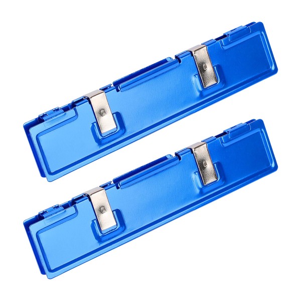 uxcell 2pcs Blue Aluminum Heatsink DDR Memory Heat Spreader Shim