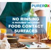 PUREROX disinfectant (16oz, 2pk) Eliminate 99.9999% MRSA, Norovirus, Viruses, Fungus,