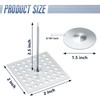 Hotop 100 Set 2-1/2 Inch Perforated Self Stick Insulation Pins