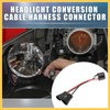 REPAIROCK H4 to H9/H11 Dual Beam Headlight Splitter Harness Adapter