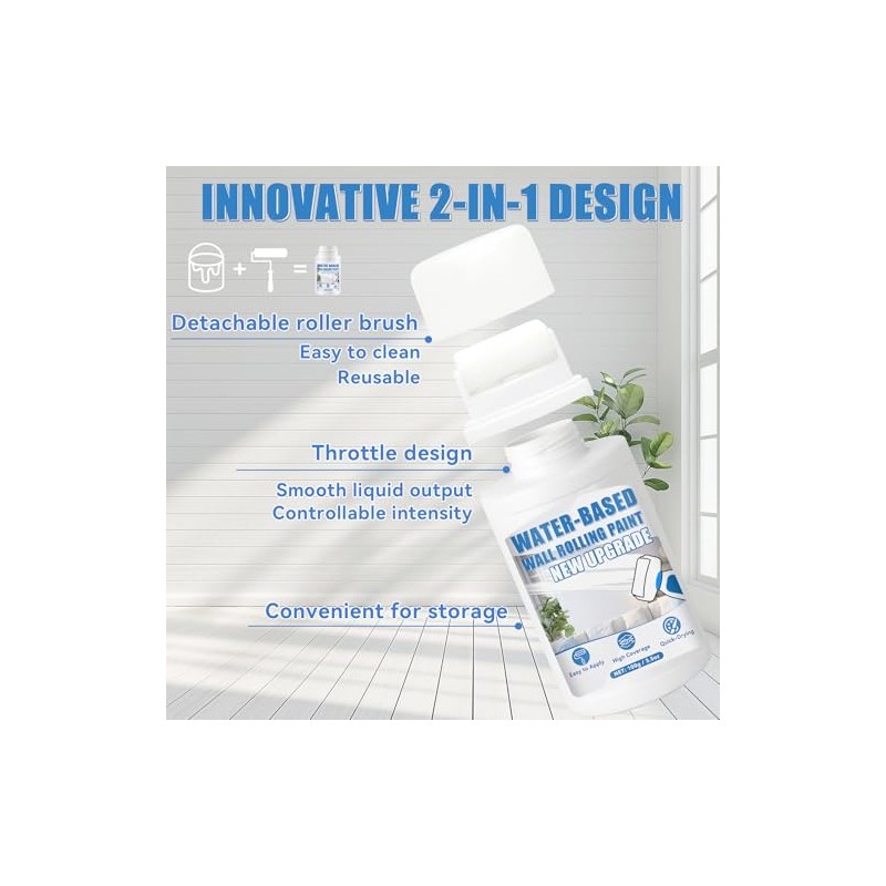 White Paint, White Paint for Wall Touch Up, Interior White