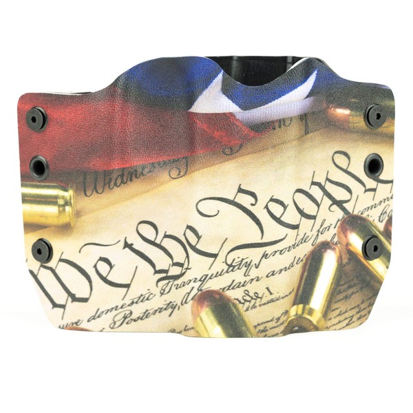 We The People Bullets OWB Holster (Left-Hand, for Ruger LCR .38 with Crimson Trace Grip)