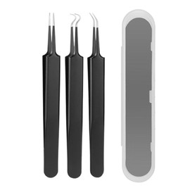 Free Eagle Blackhead Remover Tool Comedones Extractor Acne Removal Kit 4 Pcs for Whitehead Popping, Blemish Removing for Nose Face Tools with a Box (4)