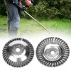 Lawn Mower Fittings Universal Weed Brush Rotating Weeding Brush 6in