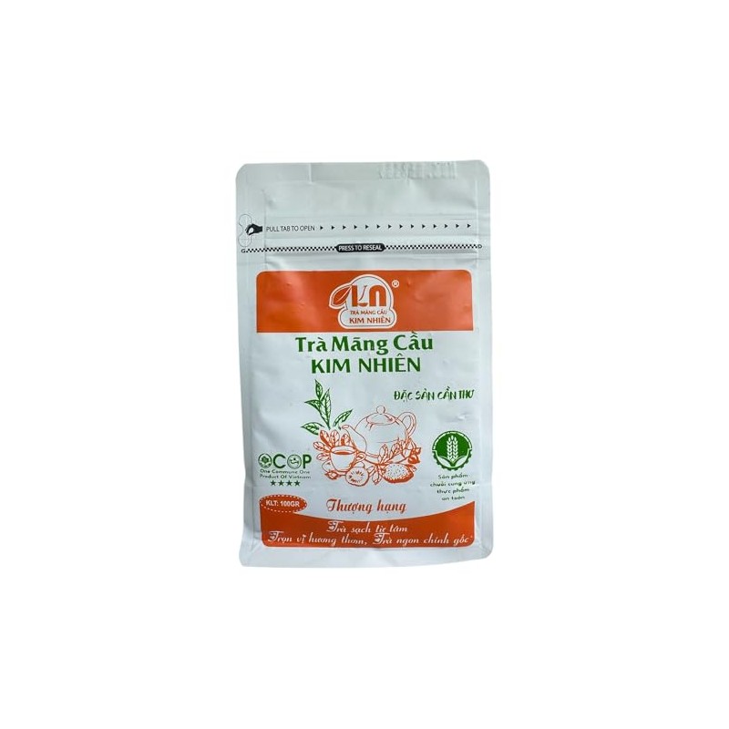 Organic Pure Soursop Tea - Tra Mang Cau 100g