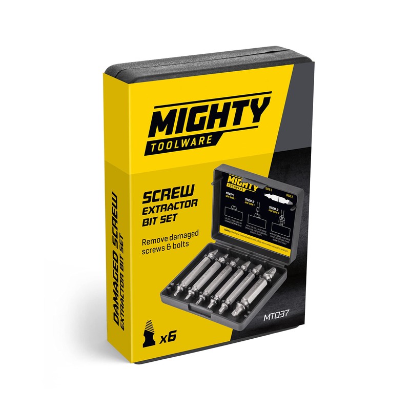 Vivo 6 Pack Damaged Broken Screw Extractor Remover for Stripped