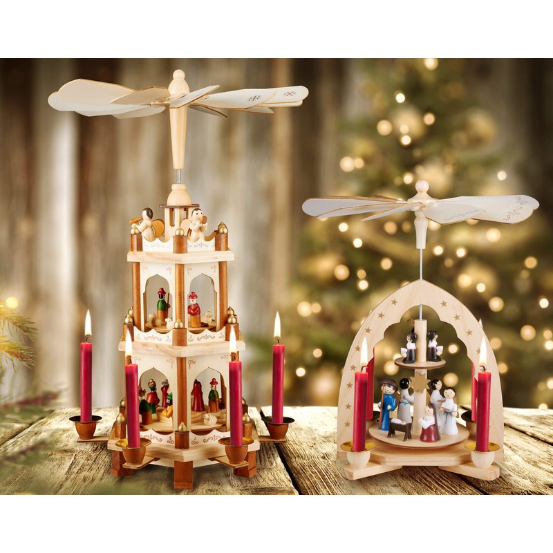 Eika Premium Christmas Tree Candles - Set of 20 Traditional