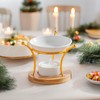 Zen'Arôme Etna Fragrance Burner - Wedding Metal Ceramic and Wood